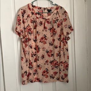Torrid skull floral blouse